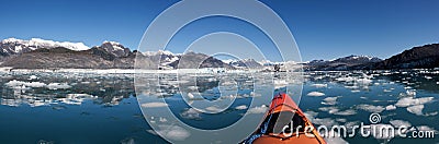 Columbia Glacier Stock Photo