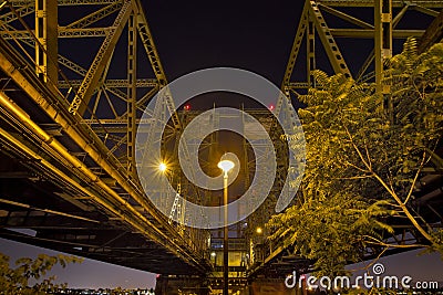 Columbia River Crossing Interstate Bridge Stock Photo