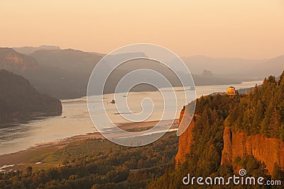 Columbia River Gorge Stock Photo