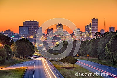 Columbia SC Skyline Stock Photo