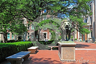 Columbia University Campus Editorial Stock Photo