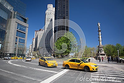 Columbus circle Editorial Stock Photo