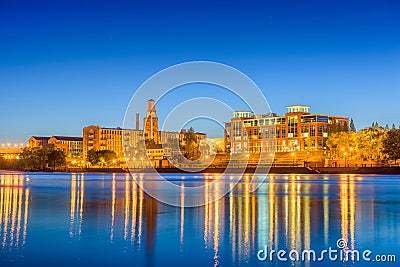 Columbus, Georgia Skyline Stock Photo