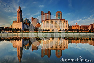 Columbus, Ohio cityscape Stock Photo