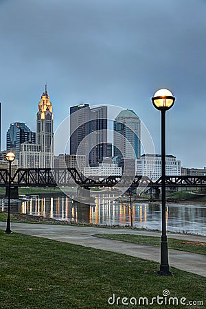 Columbus, Ohio skyline Stock Photo