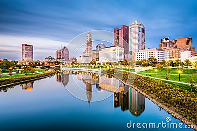 Columbus, Ohio, USA Skyline Stock Photo