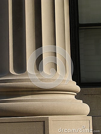 Column Base Stock Photo