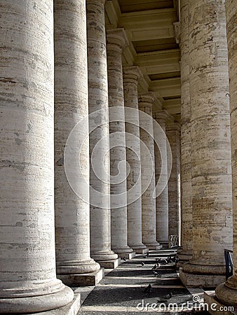 Columns Stock Photo