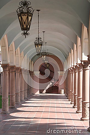 Columns and arches Stock Photo