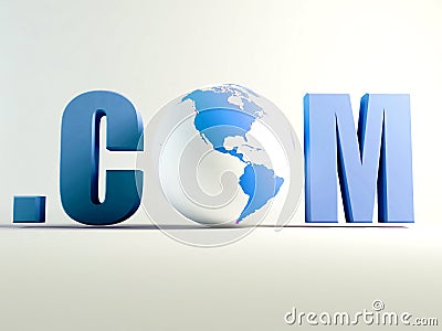 Com world Stock Photo