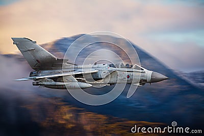 Combat aircraft Tornado Stock Photo