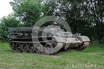 Combat engineers vehicle Stock Photo