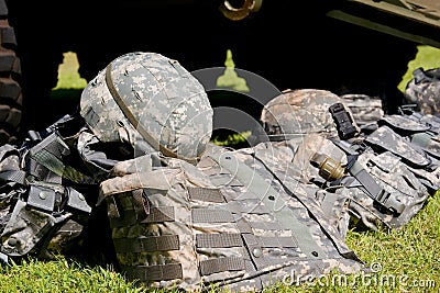 Combat gear Stock Photo