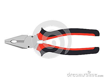 Combination pliers Vector Illustration