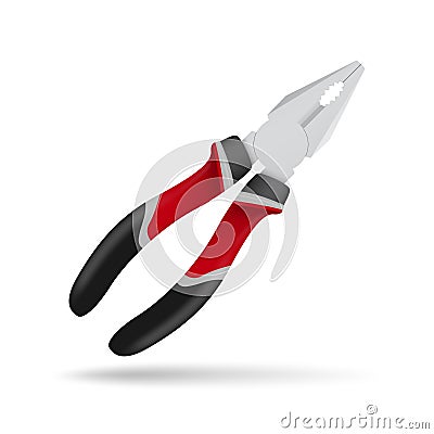 Combination pliers Vector Illustration