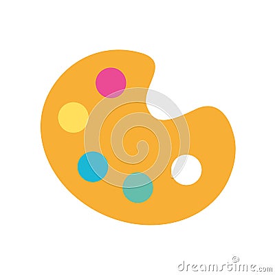 Combine color palette Vector Illustration