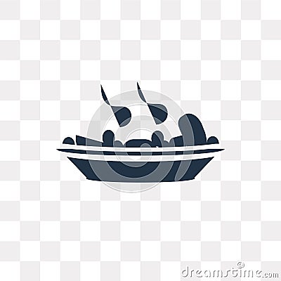 Combine Meal vector icon isolated on transparent background, Com Vector Illustration
