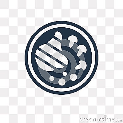 Combine Meal vector icon isolated on transparent background, Com Vector Illustration