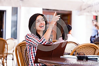 Come here please Stock Photo