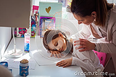 Come on love, it`s time to wake up Stock Photo