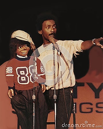 Willie Tyler and Lester at ChicagoFest in 1979 Editorial Stock Photo