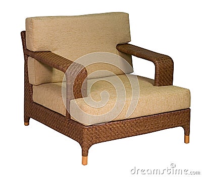 Comfort chair furniture Stock Photo