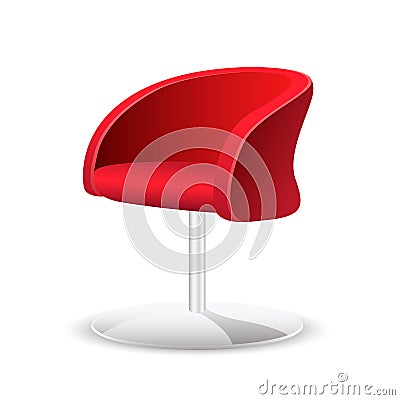 Comfortable Chair Vector Illustration