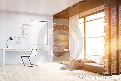 Comfortable lounging in city Stock Photo