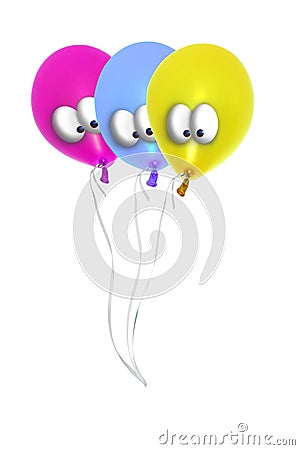 Comic balloons Stock Photo