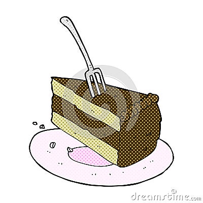 comic cartoon cake Stock Photo