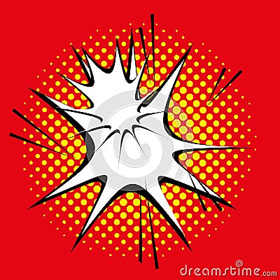 Comic Style Explosion Effect Isolated Stock Vector - Image: 39048450