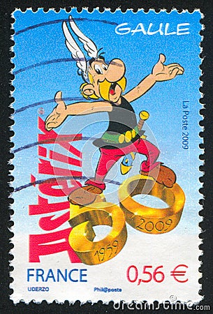 Comics character Asterix Editorial Stock Photo