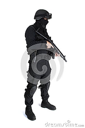 Commando Stock Photo