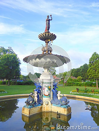 Commemorative Victorian water fountain Stock Photo