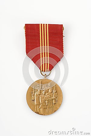 Commendation medal Stock Photo