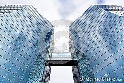 The Commerce Place buildings in Hamilton, Ontario, Canada. Editorial Stock Photo