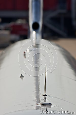 Commercial Aircraft Stock Photo