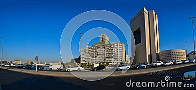 Commercial center of Jeddah Stock Photo