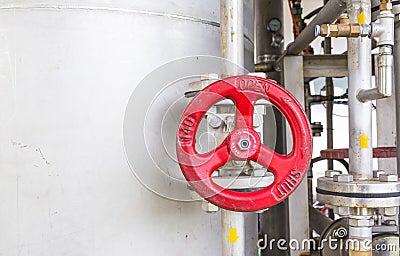 commercial control valve image Stock Photo