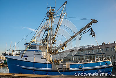 Commercial Fishing Vessel Stock Photo