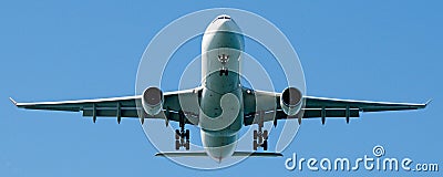 Commercial Jet Aircraft at Sydney Airport Stock Photo