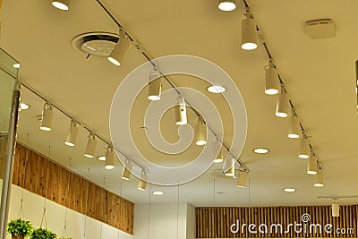 Commercial led Light Stock Photo