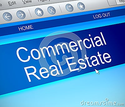 Commercial real estate concept. Stock Photo