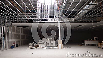 Commercial space renovation Stock Photo