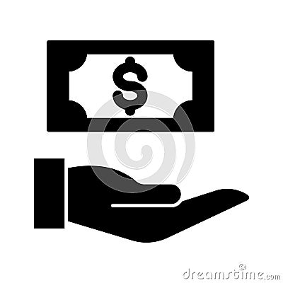 Commision Vector icon which can easily modify or edit Vector Illustration