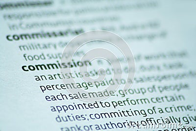 Commissioner Meaning