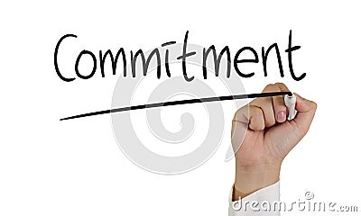 Commitment Concept Stock Photo