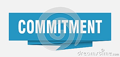 commitment Vector Illustration