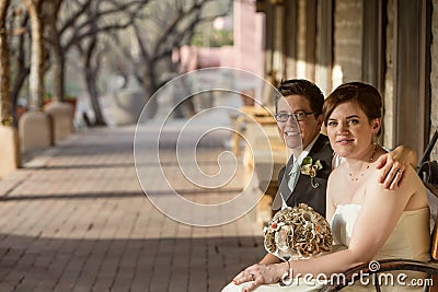 Committed Same Sex Couple Stock Photo