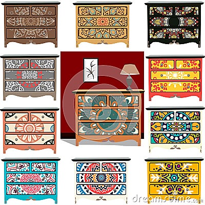 Commode illustration Vector Illustration